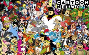 Algunos de los personajes de Cartoon Network, el canal de televisión más famoso dedicado a la animación.