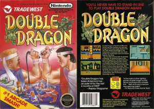 Boxart del primer Double Dragon para NES.