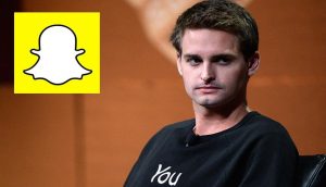 Evan Spiegel, CEO de Snapchat