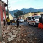 Sismo sacude con fuerza a Guatemala y El Salvador