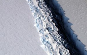 Incertidumbre climática por desprendimiento de Iceberg