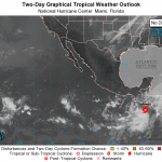Alerta por tormenta tropical frente a las costas salvadoreñas