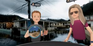 Mark Zuckerberg se disculpa por usar realidad virtual en Puerto Rico.