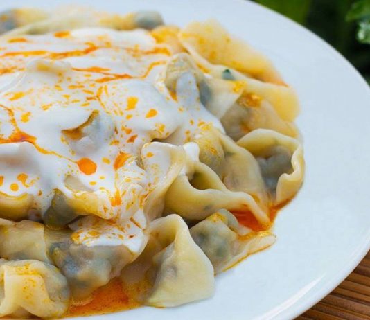 Manti: Una receta de Turquía. Manti receta de Turquía.