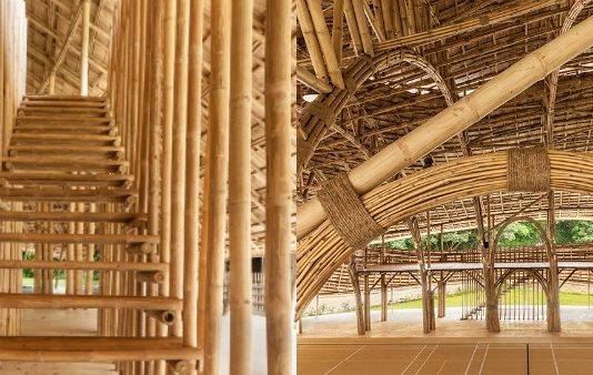¿Y si construimos con bambú?