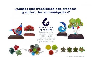 Vitrales by Margarita Llort, trabajando con procesos y materiales eco-amigables