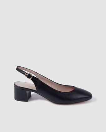 Slingbacks: Zapatos de tacón destalonados, comodidad y elegancia